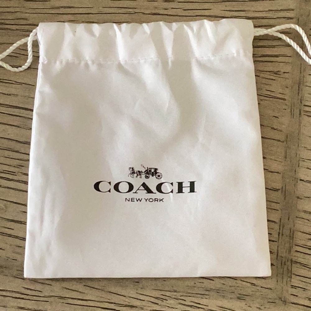 COACH Trigger Snap Bag Charm Lemon Print - Picture 6 of 6
